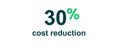 Cost reduction