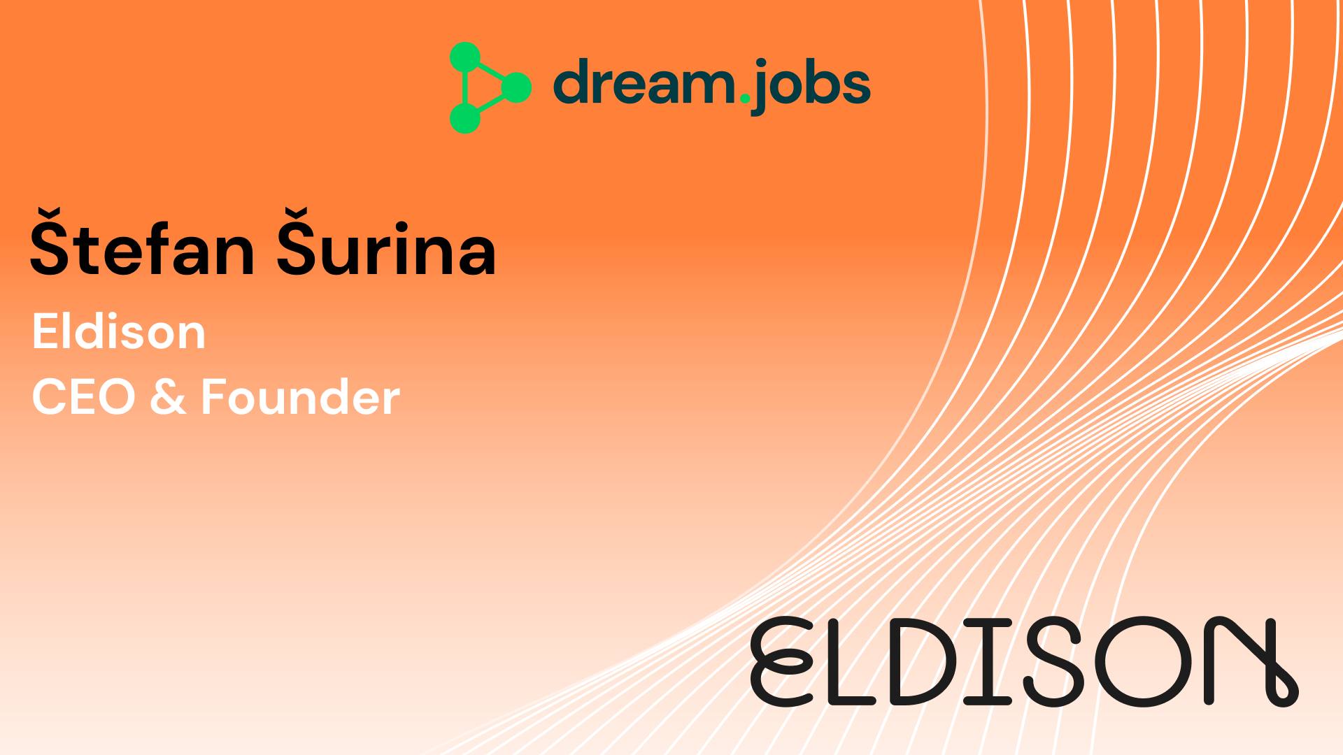 Štefan Šurina - CEO & Founder - Eldison