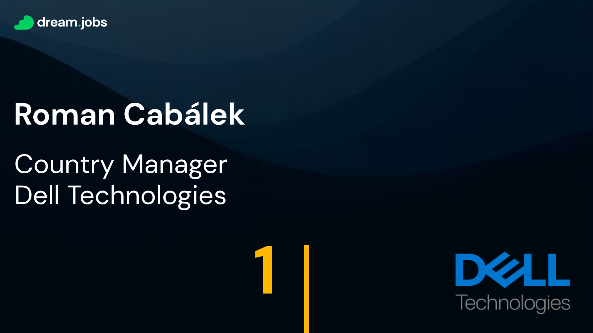 #50 - Roman Cabálek - 1.díl - Country Manager - Dell Technologies