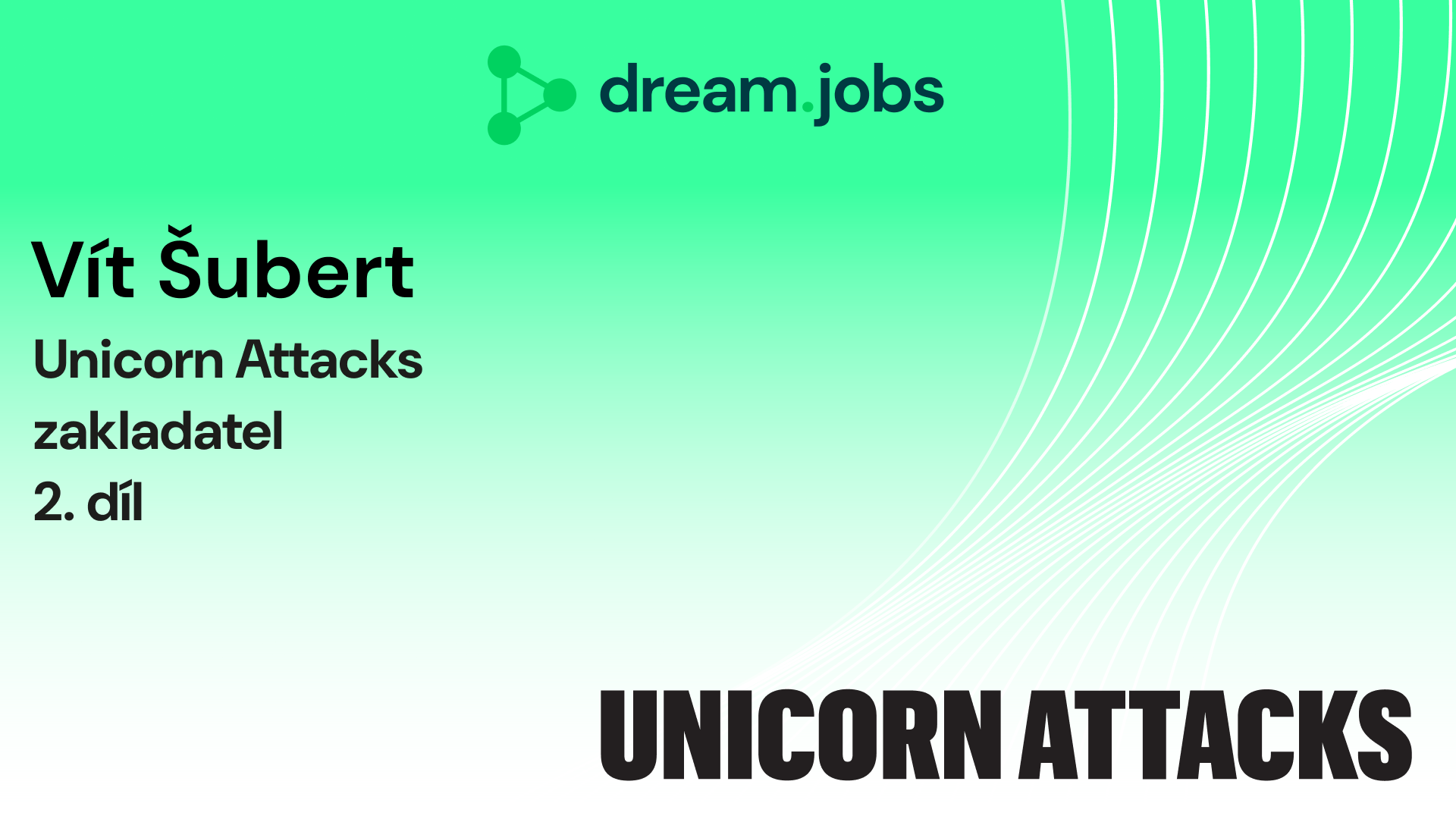 #67 - Vít Šubert - 2. díl - CEO - Unicorn Attacks